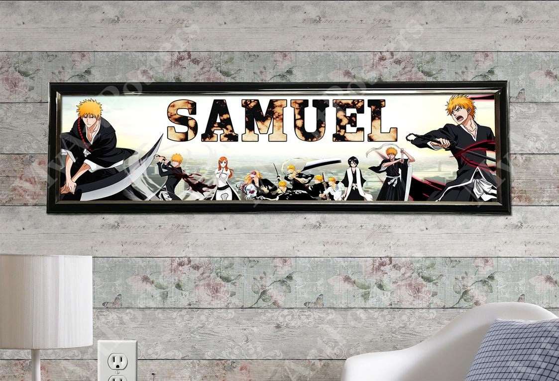 Bleach - Personalized Poster with Hard Frame