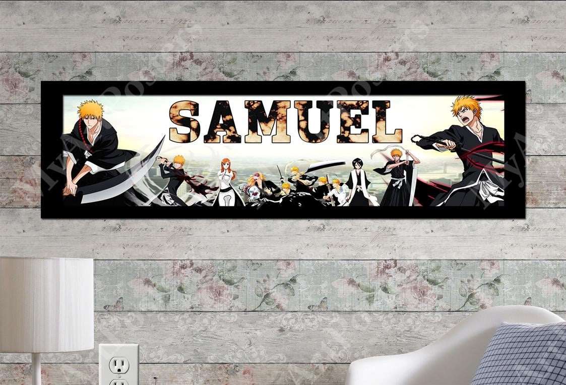 Bleach - Personalized Poster with Matboard Frame