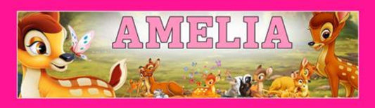 Bambi - Personalized Poster with Matboard Frame