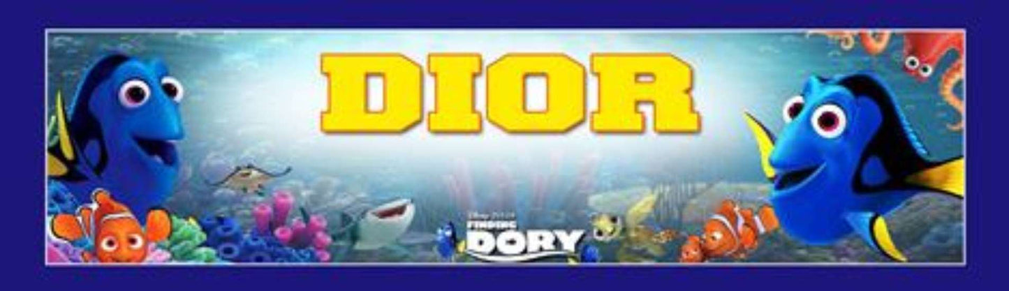 Finding Dory - Personalized Poster with Matboard Frame