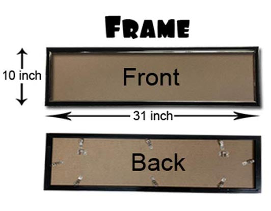 Frame Front and Back View